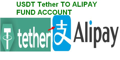 Exchange Tether USDT to Alipay. Fund account via TRC20